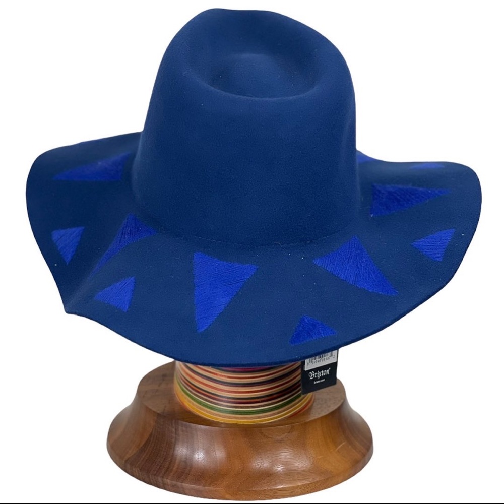 BRIXTON Corey wool felt floppy hat NWT sz small - Picture 2 of 3